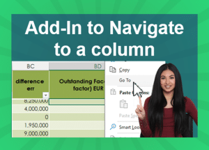 Free Add-ins to Go To a Column Header