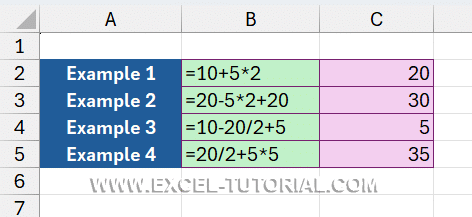 Calculation with different mathematical prior