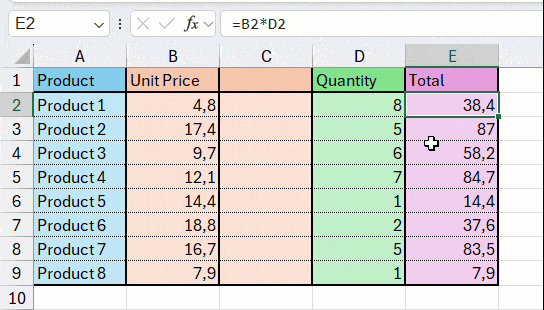 Delete column used in a formula Delete column used in a formula
