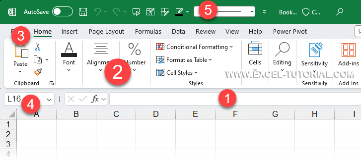 The keywords of Excel application The keywords of Excel application