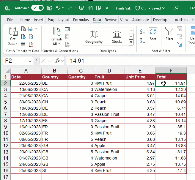 Sort on Multi columns