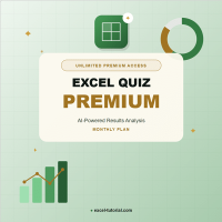 Quiz Excel premium