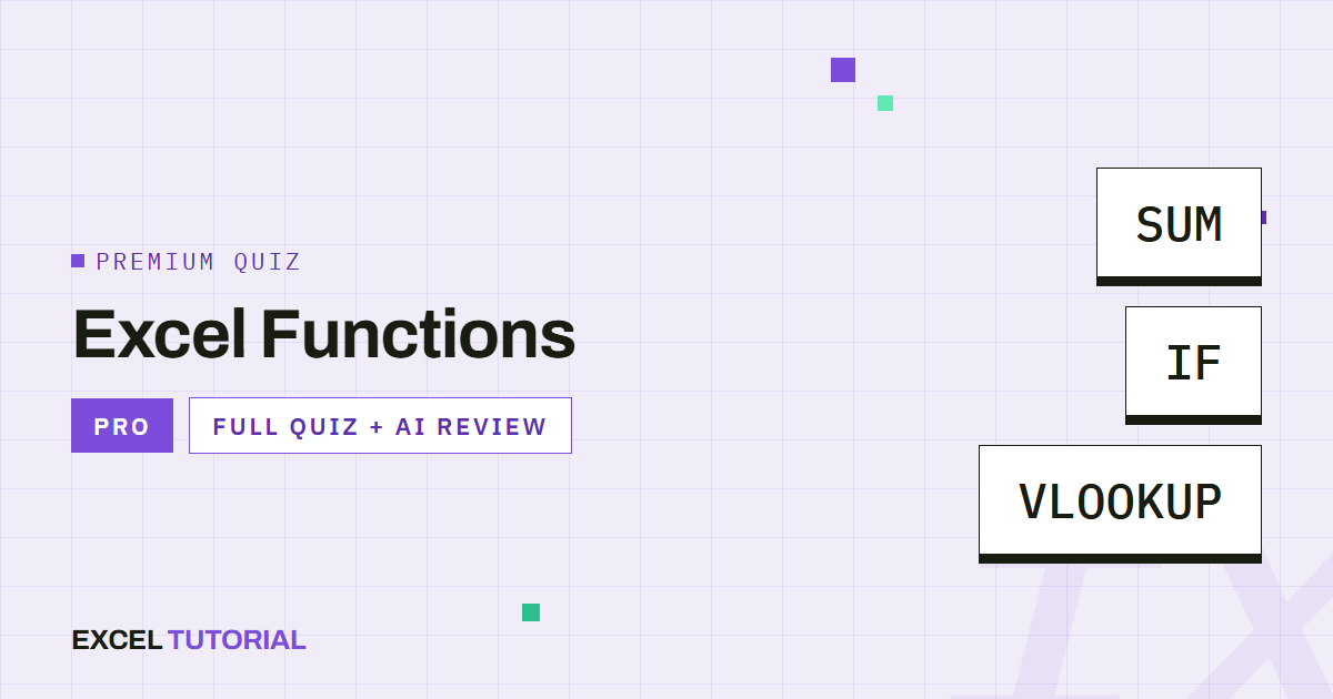 quiz functions quiz functions