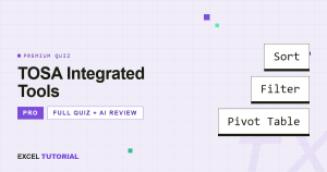 TOSA — Integrated Tools – Premium