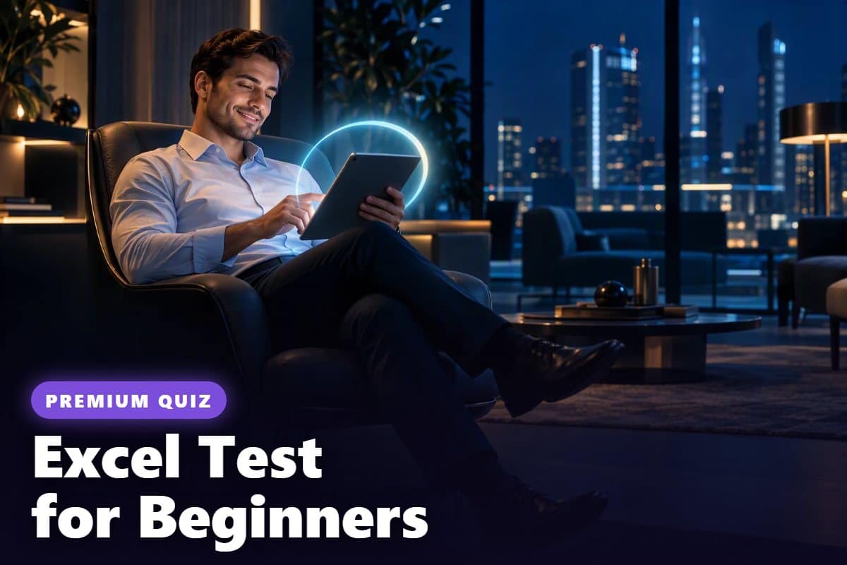 cover excel test for beginners premium