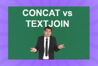 CONCAT vs TEXTJOIN