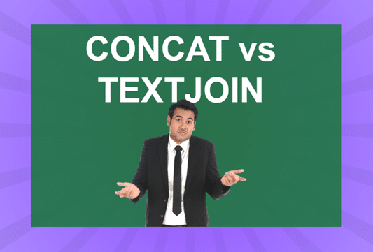 CONCAT vs TEXTJOIN