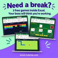 Image Free Game Excel