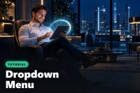 cover excel tutorial creating a dropdown menu